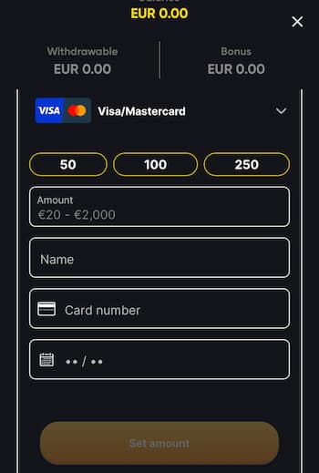 Make a Deposit