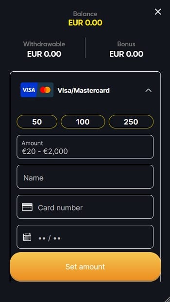 Make a Deposit