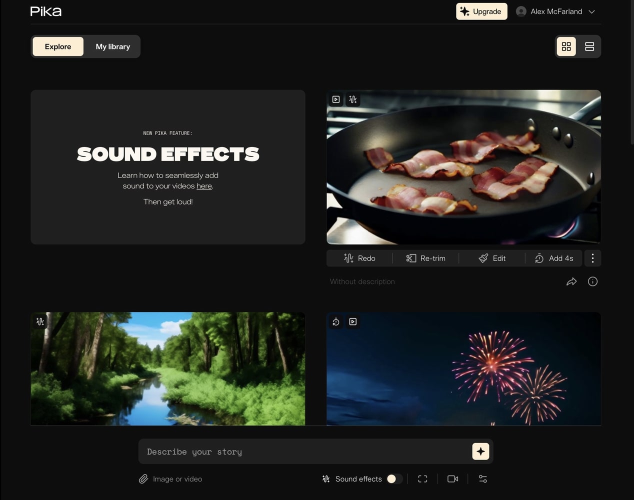 Pika Labs video examples