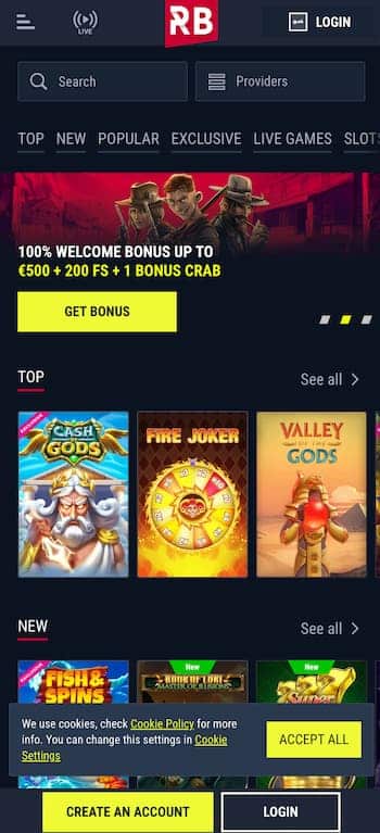 Rabona Casino Brand Review ZA