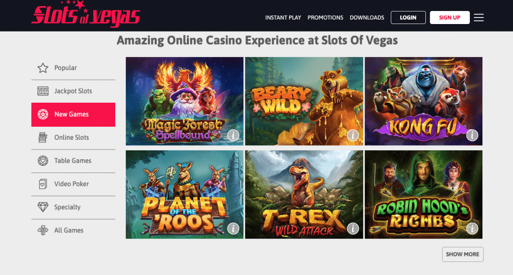 Slots of Vegas Desktop