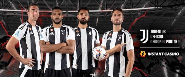 Instant Casino Review Juventus partnership