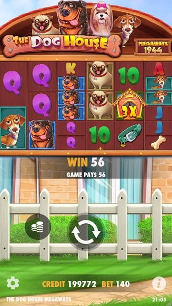 The Dog House Megaways Mobile Slot