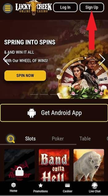 Visit the Lucky Creek Site