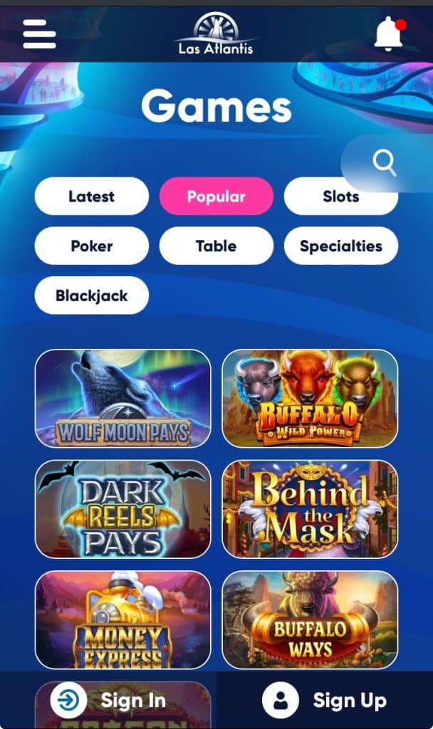 Las Atlantis Games