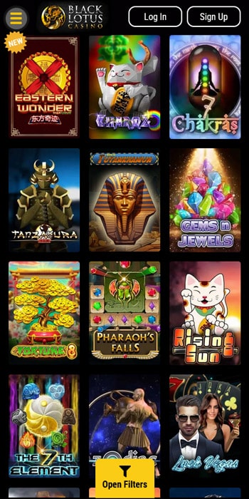 Black Lotus Casino Mobile