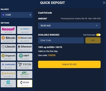 jackpoty cashtocode
