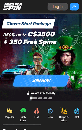 Need For Spin Mobile Casino