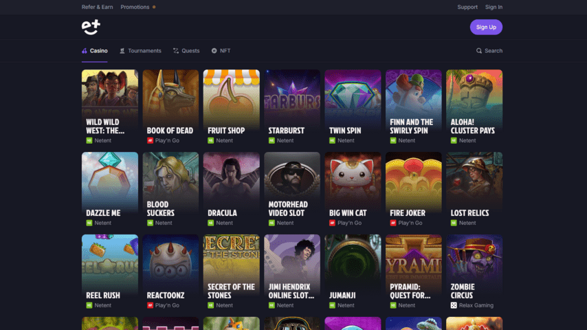 Sherbet Casino slots