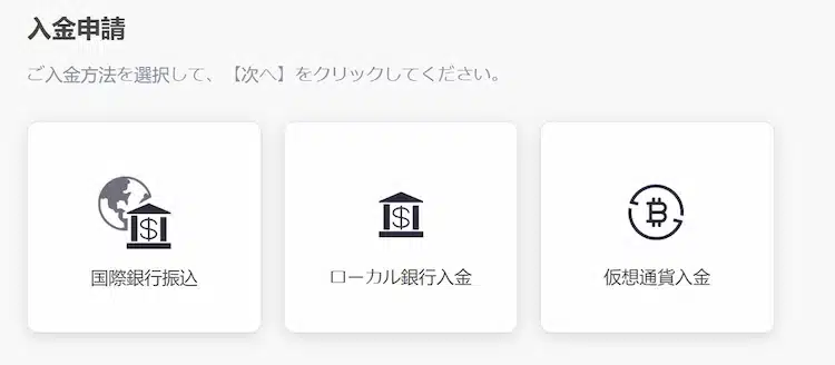 タイガーペイ 入金