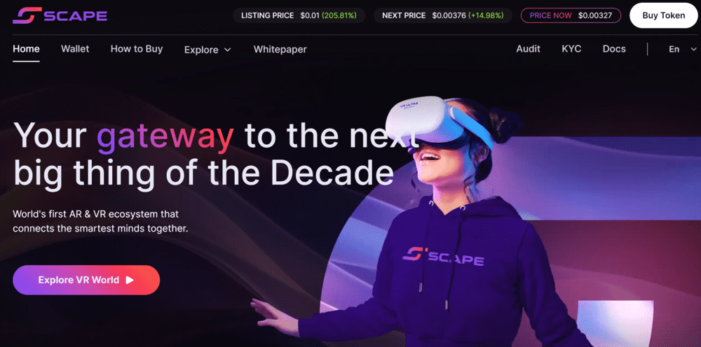 5thScape Presale Play-to-Earn Crypto Games