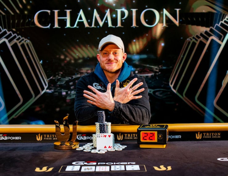 Jason Koon wins his 10th Triton title
