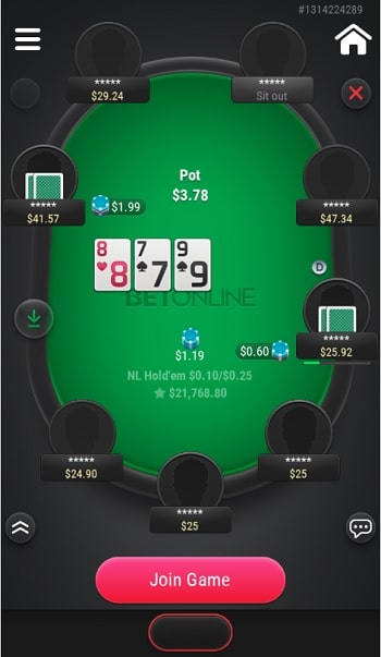 BetOnline Poker Australia