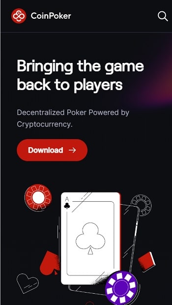 Go to the CoinPoker Site
