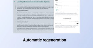 ElevenLabs Review Automatic Regeneration