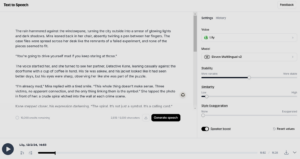 ElevenLabs Text to Speech test