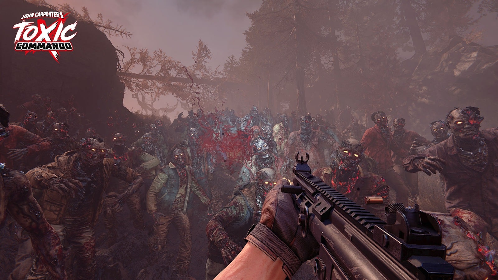 In game image of John Carpenter's Toxic Commando