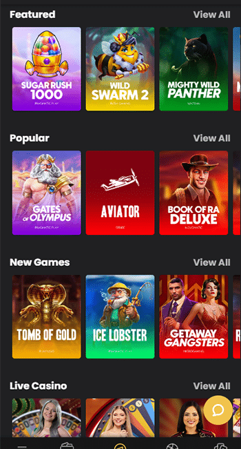 Browse the Crypto Casino Games
