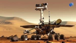 An image of NASA's Mars Rover