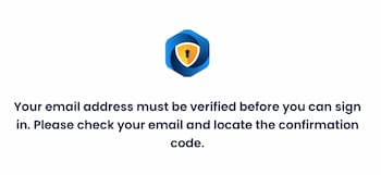 Verify email