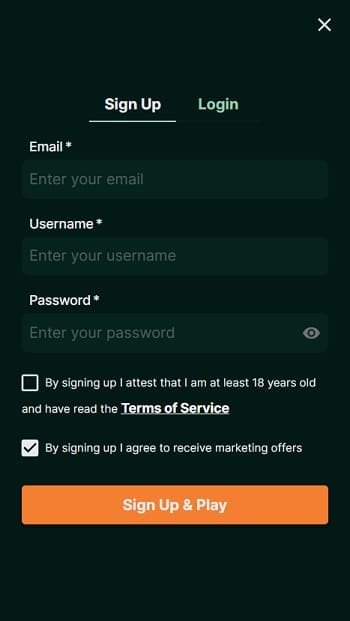 Create an Account