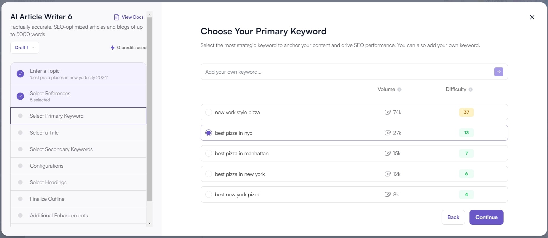 <strong>Configure Your Article Settings</strong>