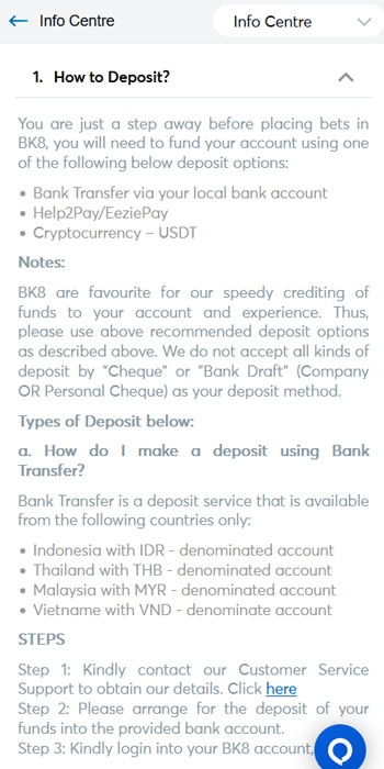 Verify and Deposit