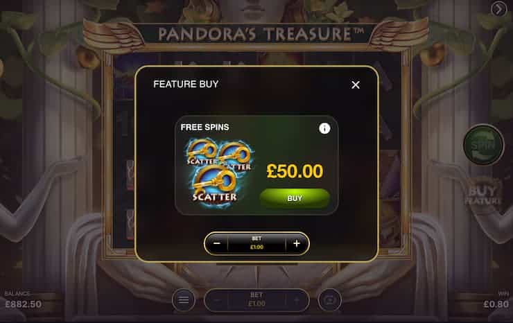 Pandora's Treasure slot bonus buy - Techopedia