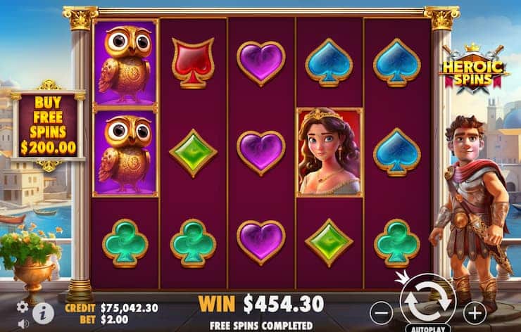 Heroic Spins online slot - Techopedia