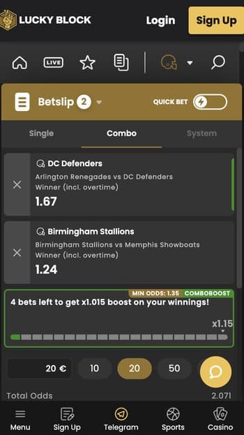 Place a Sports Bet with Cryptocurrency