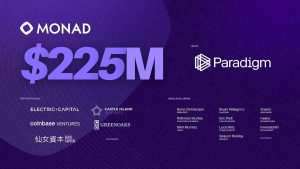 Caption: Monad Labs announced a $225 million fundraise. Source: Monad Labs