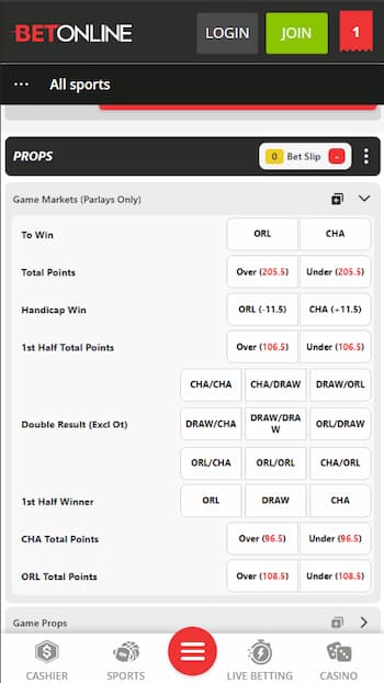 Find the right market and place your bet