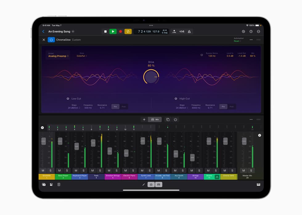 The M4 chip debuted on the Apple iPad Pro 2024. (Apple)