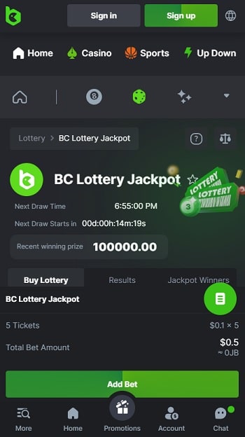 BC.Game Lottery