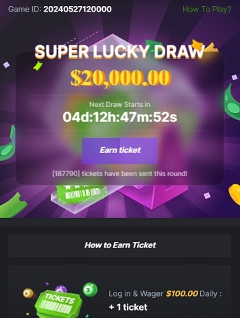 BC.Game Crypto Raffle