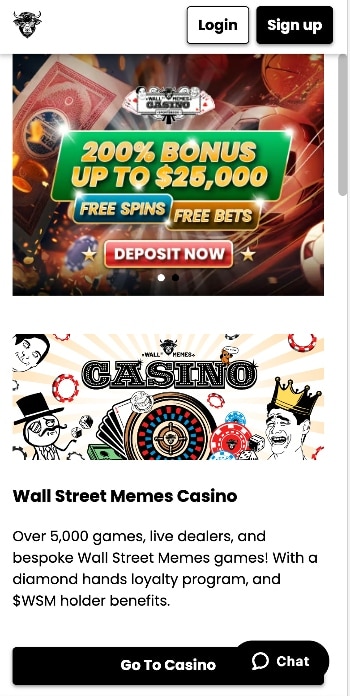 Best crypto faucets Wall Street Memes Casino
