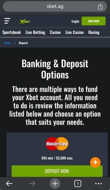 Deposit Funds