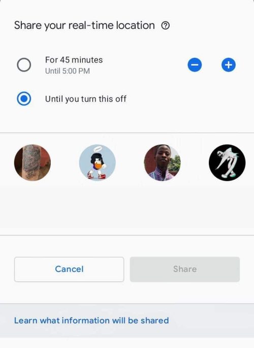 <strong>Choose a Contact</strong>