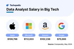 Data Analyst Salary in Big Tech