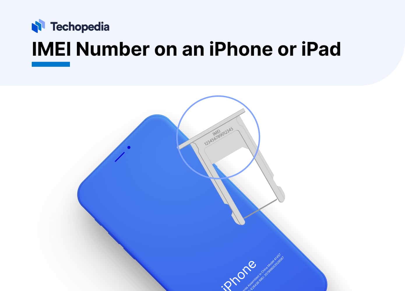 Image showing how to check IMEI number on iPhone