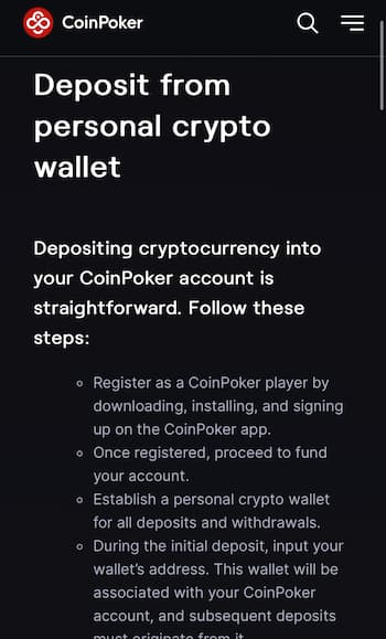 Make a Deposit