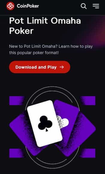 Omaha at the best anonymous poker sites