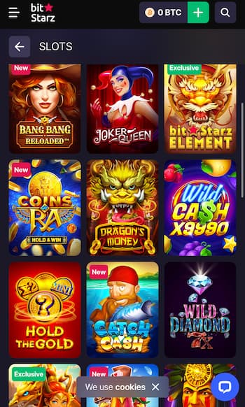 BitStarz slots