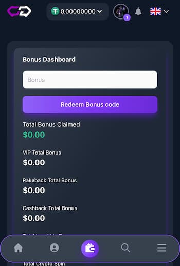 Crypto-Games.io bonus code