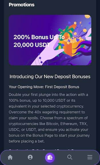 Crypto-Games.io sign-up bonus