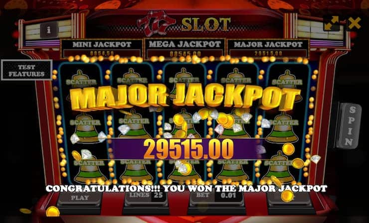 777 Slot Progressive Jackpot Activated