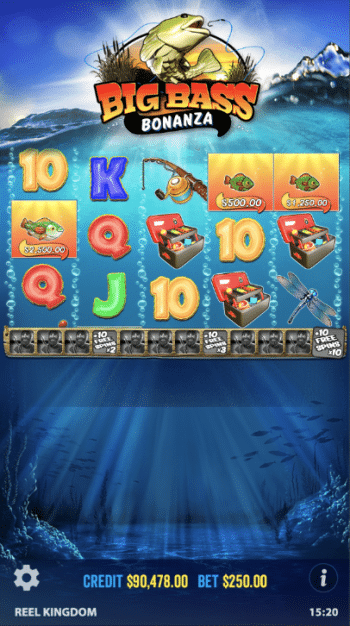 Big Bass Bonanza Slot Reels on Mobile - Techopedia