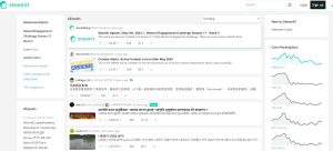 Steemit blockchain-based social media platform. Source: Steemit