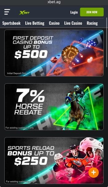 XBet Casino Bonus