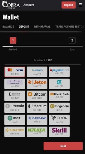 Make a Deposit